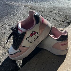 Hello Kitty Kids Sneakers - Pink, Black, and White